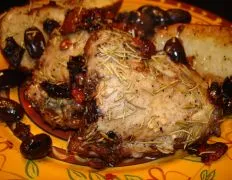 Chicken Bake Mediterranean Style
