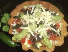 Chicken & Black Bean Tostados