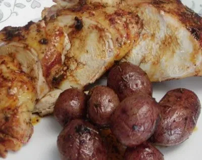 Chicken Breast With Roasted Potatoes