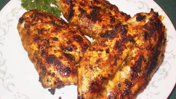 Chicken Breasts In Curry-Honey-Mustard Sauce