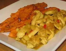 Chicken Breasts With Apple Curry Sauce