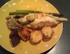 Chicken Breasts With Asparagus And Artichokes