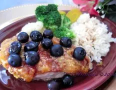 Chicken Breasts With Blueberries