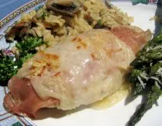 Chicken Breasts With Cheese And Prosciutto