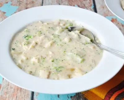 Chicken Broccoli Alfredo Soup