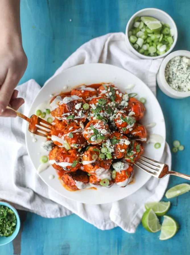 Chicken Buffalo Meatballs