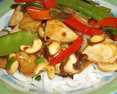 Chicken-Cashew Stir-Fry