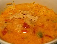 Chicken Cheese Enchilada Soup