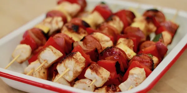 Chicken & Chorizo Skewers