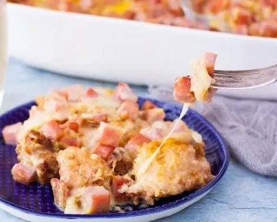 Chicken Cordon Bleu Casserole