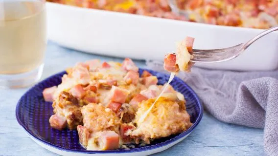 Chicken Cordon Bleu Casserole