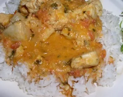 Chicken Curry With Cashews