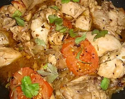 Chicken Curry With Whole Spices