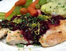 Chicken Cutlets With Fresh Raspberries