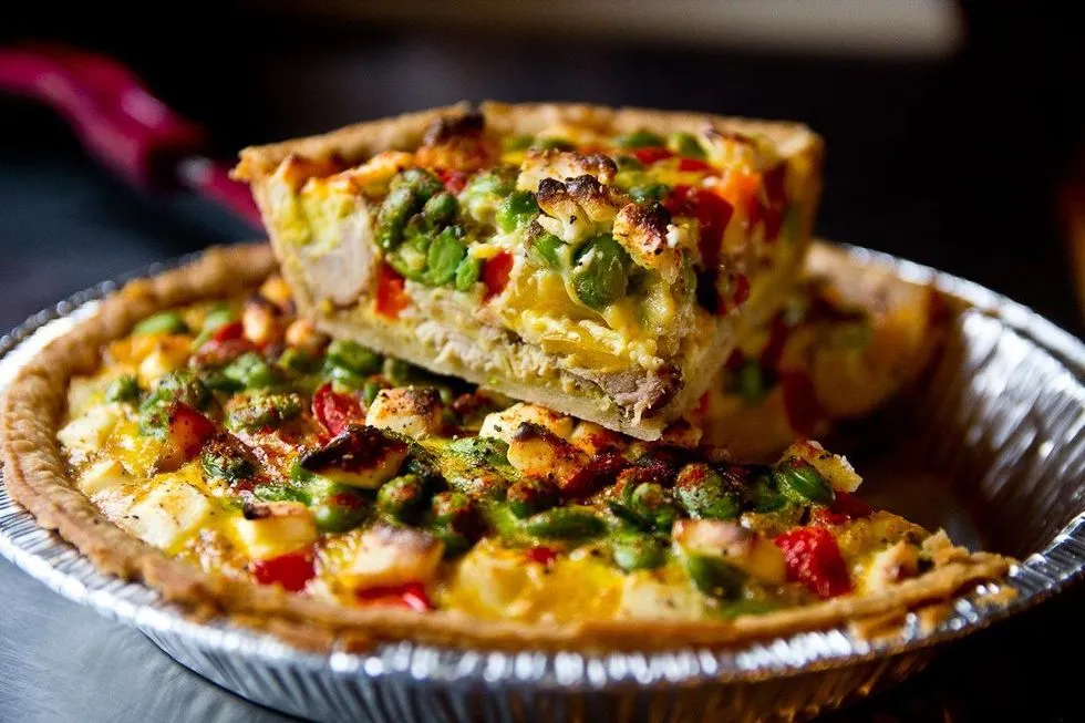 Chicken Egg Pie