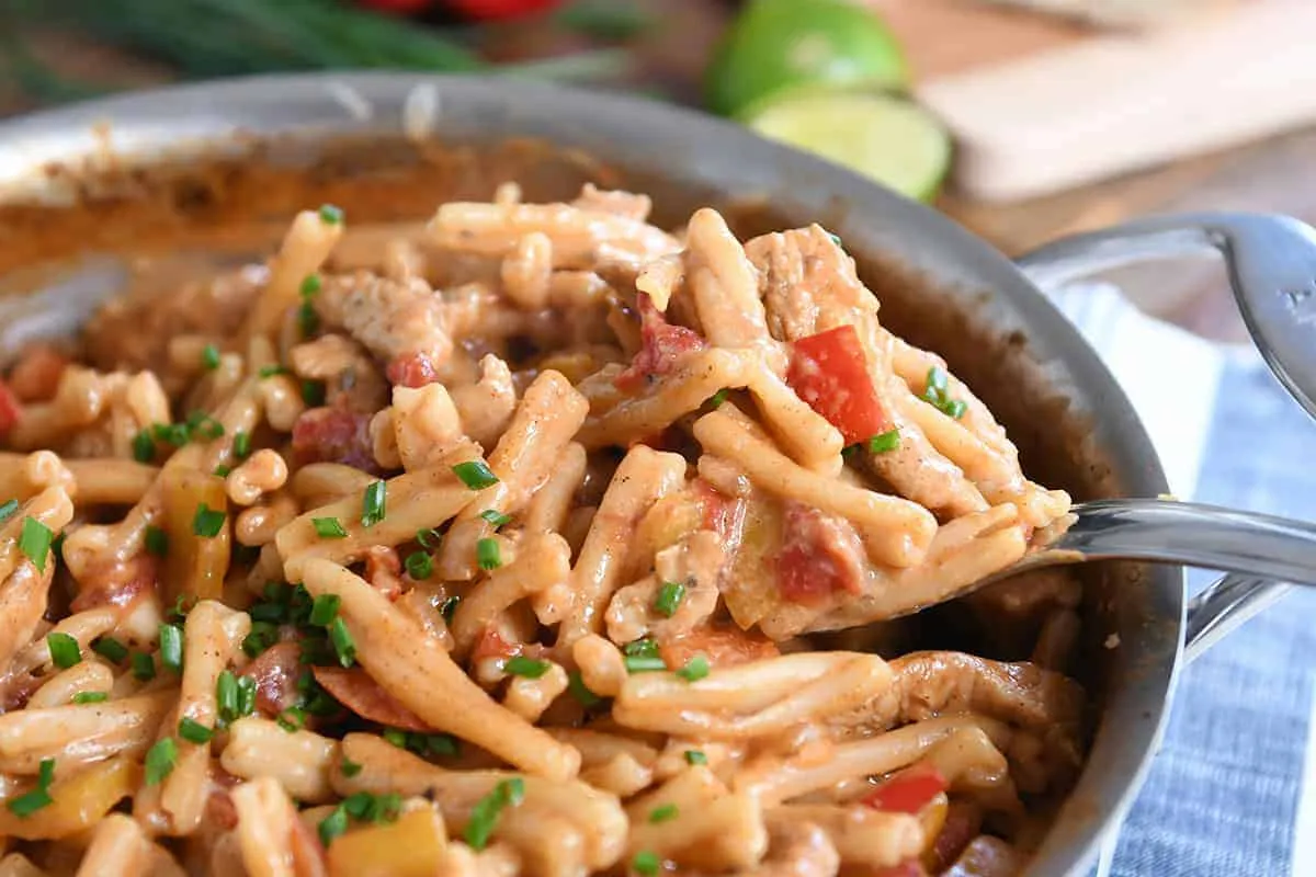 Chicken Fajita Pasta