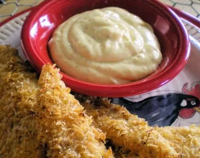 Chicken Fingers With Honey Mustard Sauce