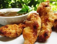 Chicken Fingers With Lemon Dip