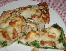 Chicken Florentine Pizza