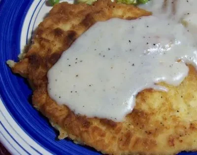 Chicken Fried Chicken With Milk Gravy