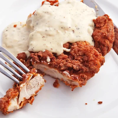 Chicken Fried Steak Chicken With Creamy