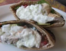 Chicken Gyros With Cucumber Salsa And Tsatsiki