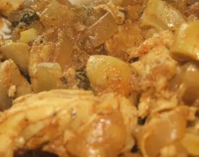 Chicken In A Cashew Nut Sauce