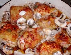 Chicken In Lemon Caper Butter