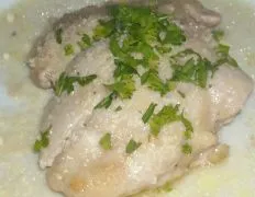 Chicken In White Wine Sauce