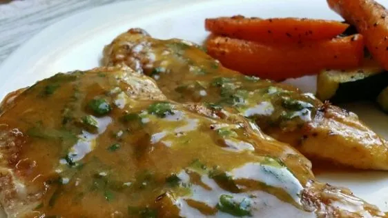 Chicken In White Wine Sauce