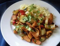 Chicken Lime And Cashew Nut Stir Fry