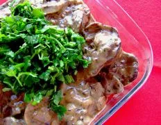 Chicken Liver Stroganoff