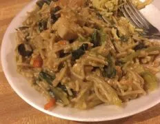 Chicken Lo Mein With Vegetables