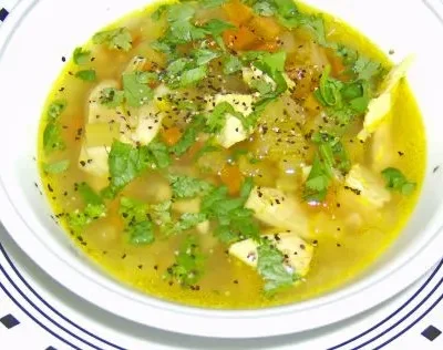 Chicken Mulligatawny Soup From The