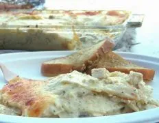 Chicken Mushroom Lasagna