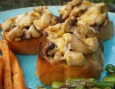 Chicken Mushroom Melts