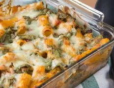 Chicken N Spinach Pasta Bake