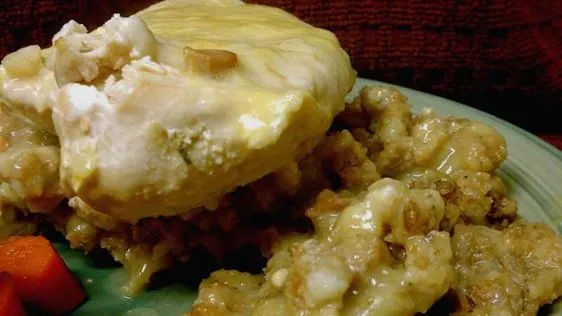 Chicken N Stuffing Casserole