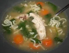 Chicken Noodle Soup Using 5 Ingredients