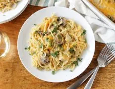 Chicken Or Turkey Tetrazzini Casserole