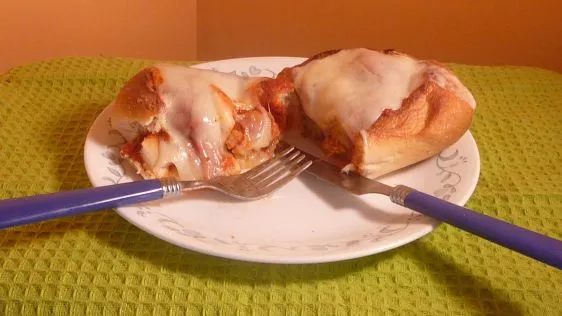 Chicken Parm Meatball Subs