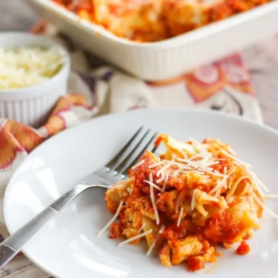 Chicken Parmesan Lasagna