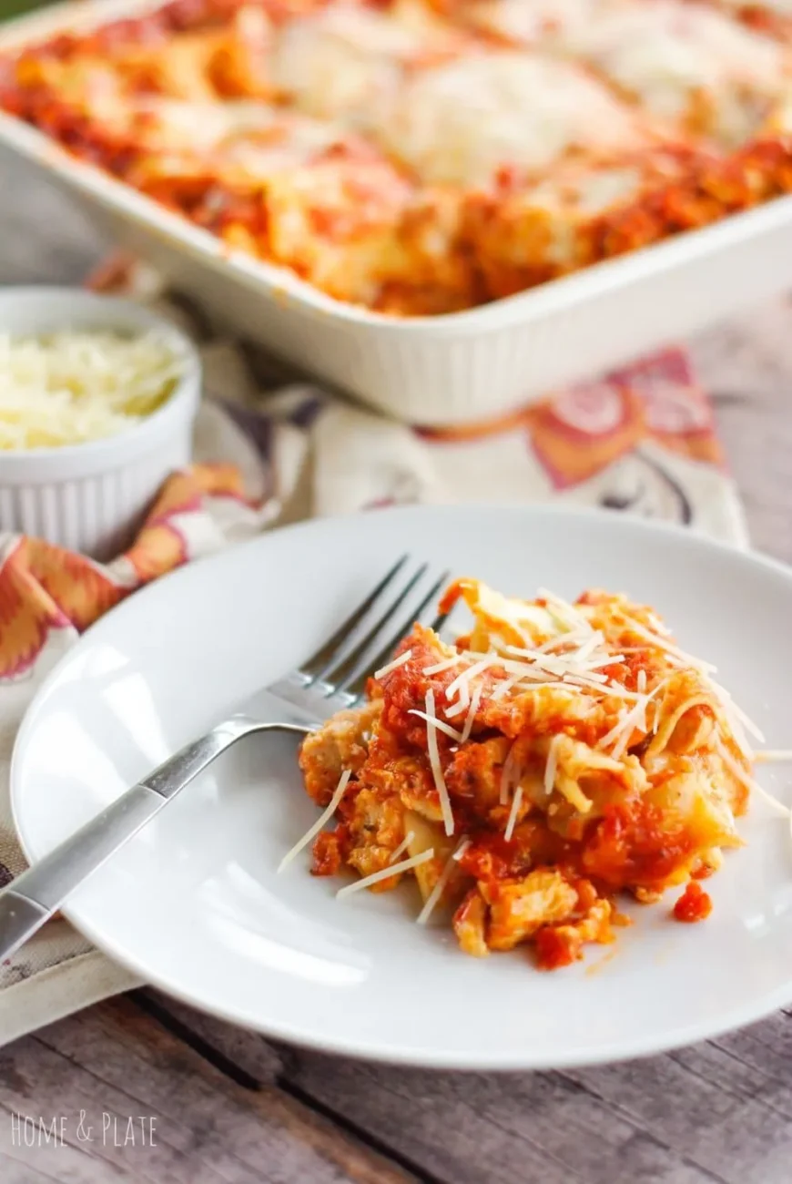 Chicken Parmesan Lasagna