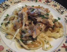 Chicken Piccata Fettuccine