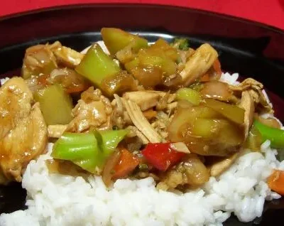 Chicken Pineapple Stir- Fry