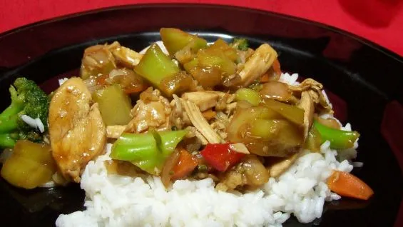 Chicken Pineapple Stir- Fry