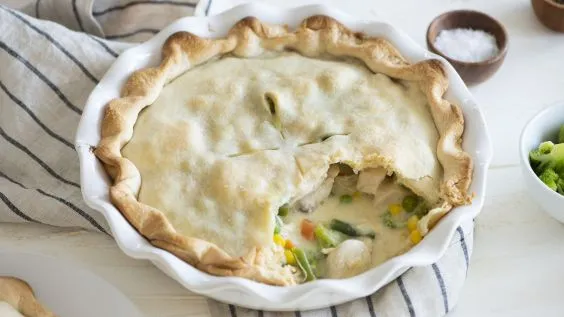 Chicken Pot Pie With 2 Crusts