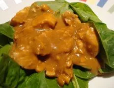 Chicken Rama In Thai Peanut Sauce