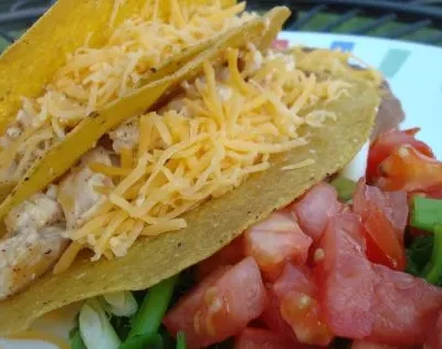 Chicken-Ranch Tacos