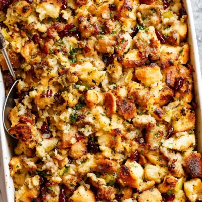 Chicken Sausage And Herb Stuffing